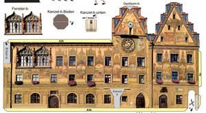 Papírový svět: Vystřihovánka Radnice v Ulmu zdarma!