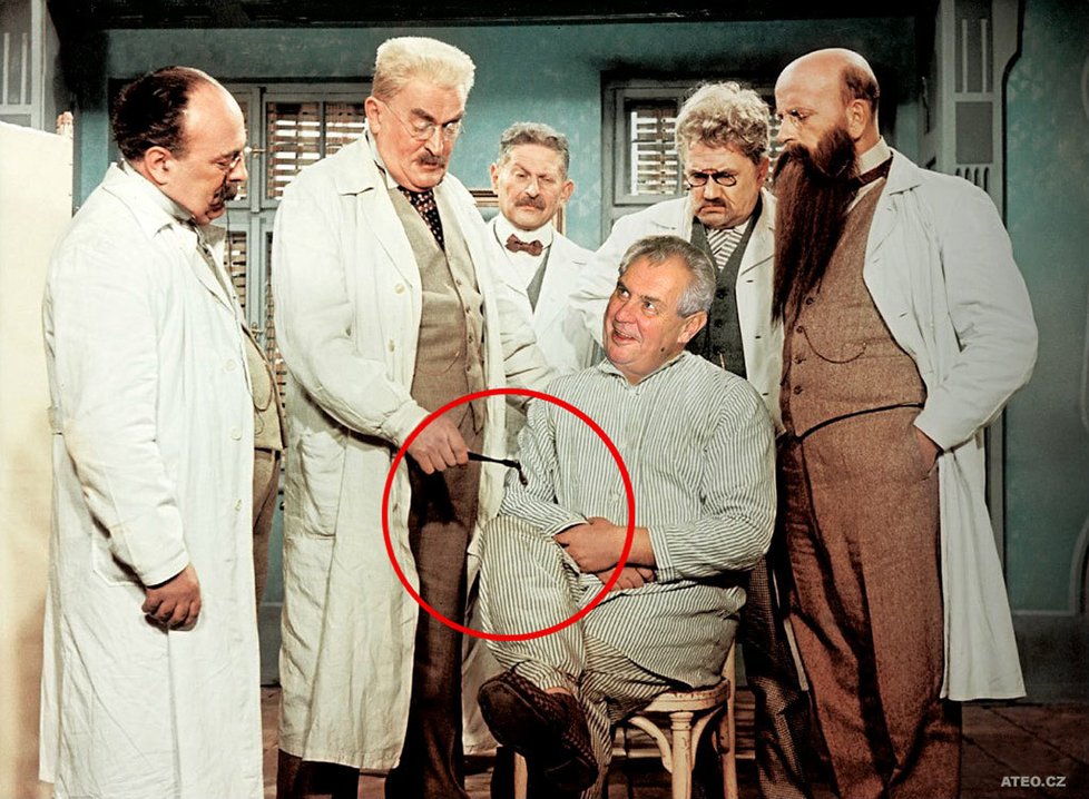 Miloš Zeman zaujal v poslední době svým zraněním kolene. co mu na to řeklo jeho lékařské konzilium?