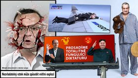 Volební lídři pro smích: Drsně vtipní Kim Čong Filip, ospalý kníže a další legrácky