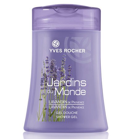 Sprchový gel Jardins de Monde s levandulí z Provence, Yves Rocher, 79 Kč.