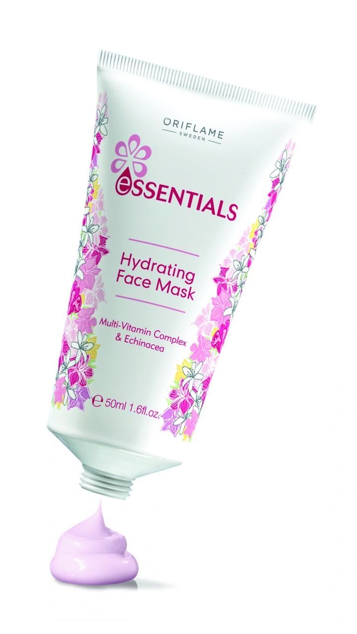 Obličejová maska Essentials s výtažkem z třapatky, Oriflame, 79 Kč.