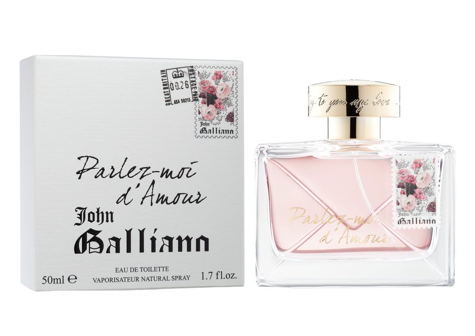 Vůně plná kontrastů pro mladé, provokativní a odvážné ženy Parlez-moi d´ Amour (Parfumerie Fann), John Galliano, 899 Kč