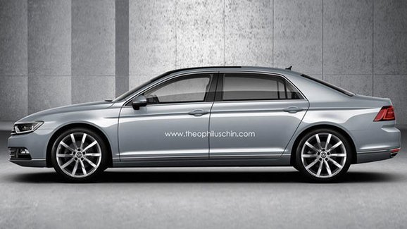  Volkswagen Phaeton nové generace: Mohl by takto vypadat?