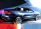 VW láká na koncept pick-upu. Vůz s prvkem Felicie Fun hodlá vyrábět!