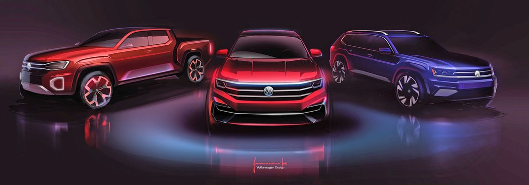 Volkswagen Atlas Tanoak Concept