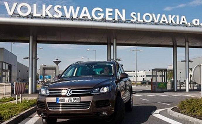 Volkswagen loni vyrobil na Slovensku rekordních 426.313 vozů