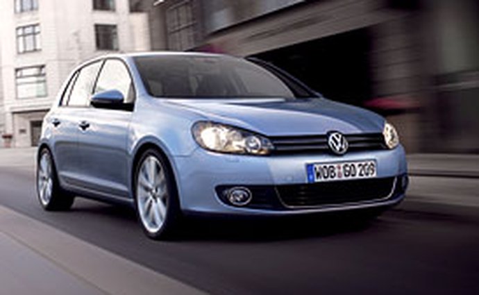 Prodej aut v Evropě (květen 2009): Volkswagen Golf, následován Fiestou, 207, Corsou a Puntem