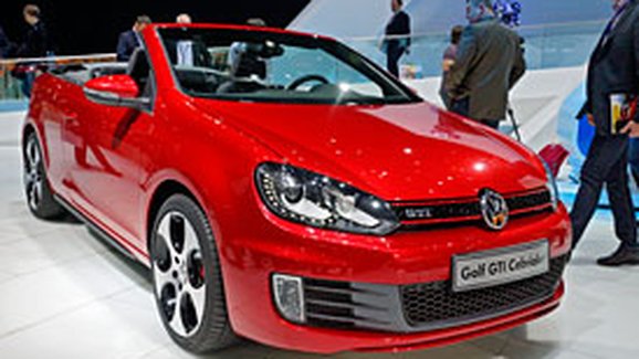 Ženeva živě: Volkswagen Golf GTI Cabrio na vlastní oči