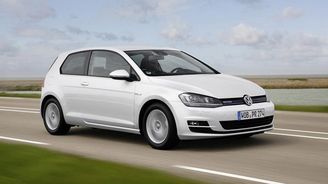 VW Golf BlueMotion TSI jede s litrovým tříválcem až 204 km/h