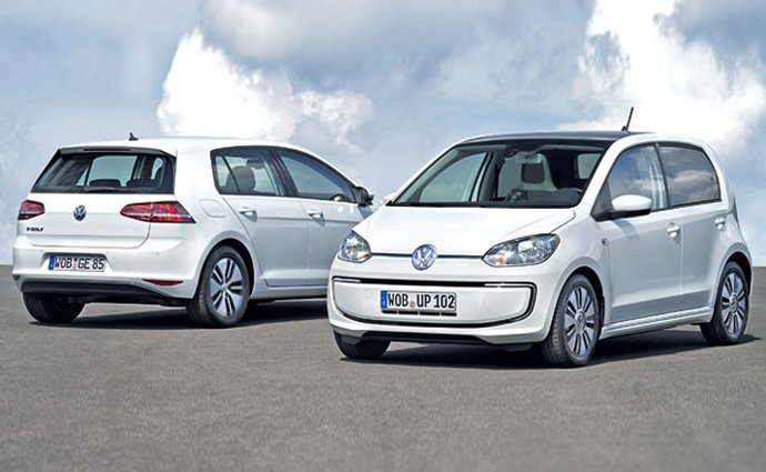 Volkswagen e-Golf a e-up!: Električtí jezdci z Wolfsburgu jdou do výroby