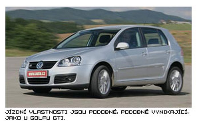 vw golf nizsistredni testy