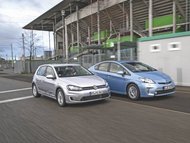 VW Golf Plug-in-Hybrid vs. Toyota Prius Plug-in Hybrid