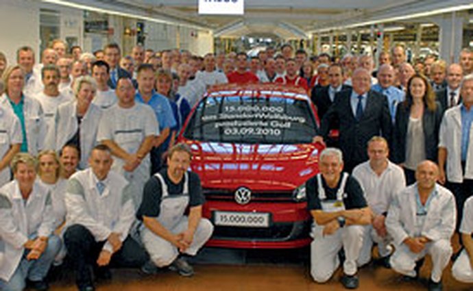 VW Golf: 15 milionů Golfů z Wolfsburgu