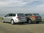 VW Golf Variant vs. Kia Cee´d SW 