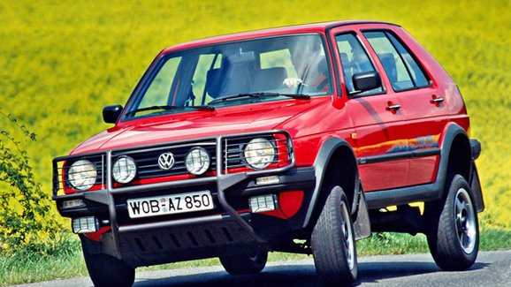 VW Golf Country (1989-1991): První crossover? Kříženec hatchbacku a teréňáku věštil budoucnost