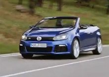 VW Golf R Cabriolet se představuje na prvním videu