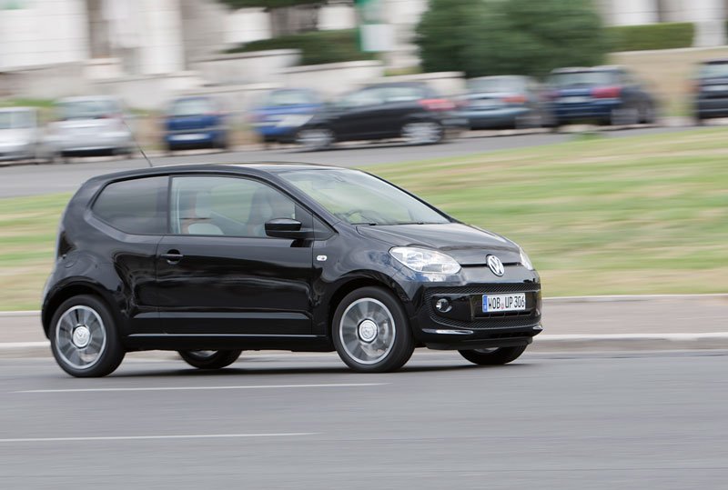 VW Up! - fotografie z Říma