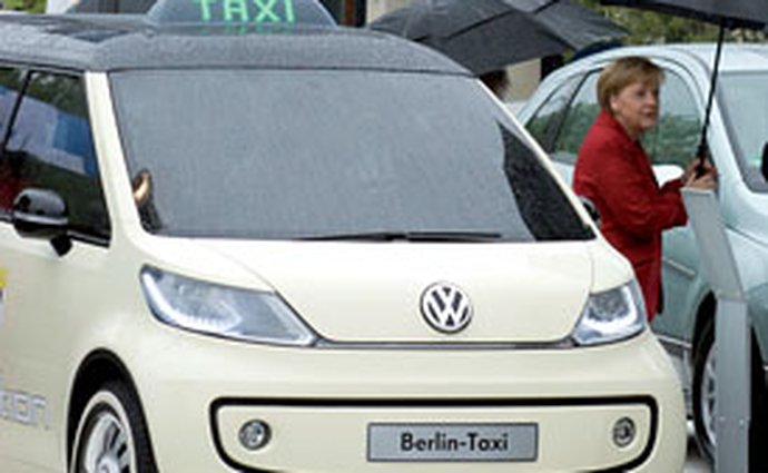 Volkswagen Berlin Taxi: Up! jako elektromobil v Berlíně
