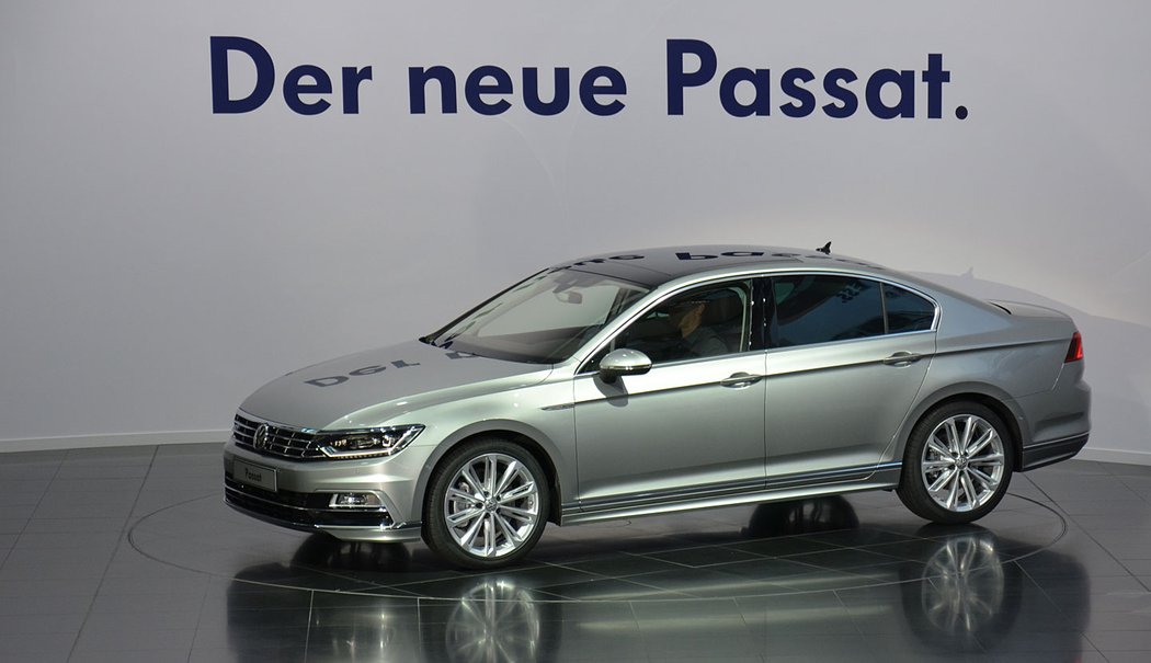 Volkswagen Passat: Fotografie z představení