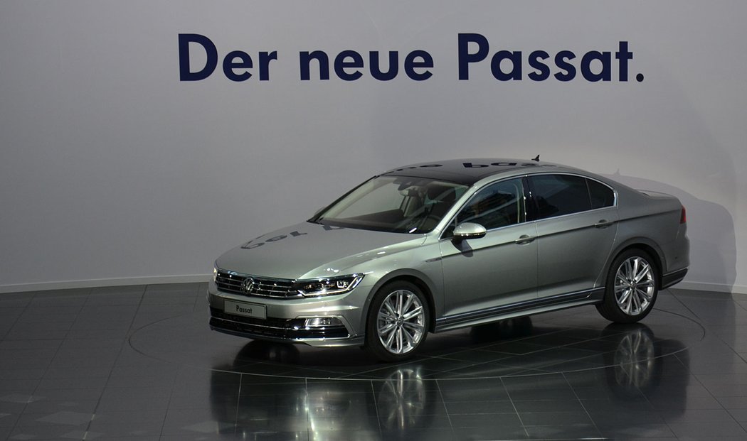 Volkswagen Passat: Fotografie z představení