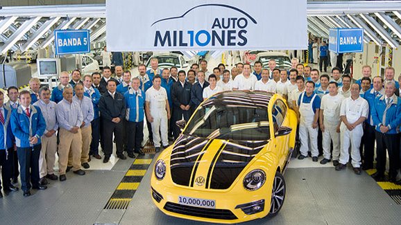 10 milionů Volkswagenů z Mexika