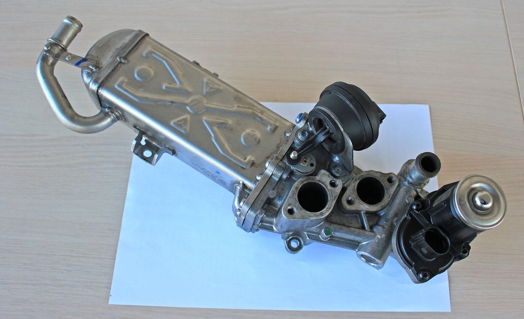 EGR ventil na motoru 1.6 a 2.0 TDI