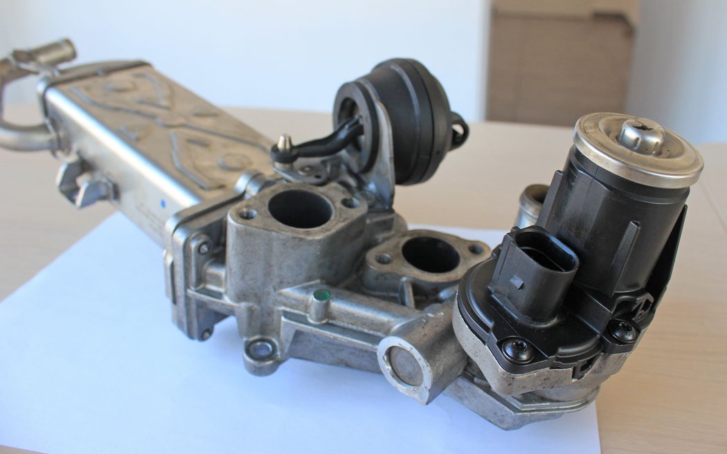 EGR ventil na motoru 1.6 a 2.0 TDI