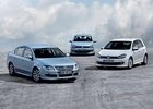 Úsporné VW BlueMotion: Polo (3,3 l/100 km), Golf (3,8 l/100 km) a Passat (4,4 l/100 km)