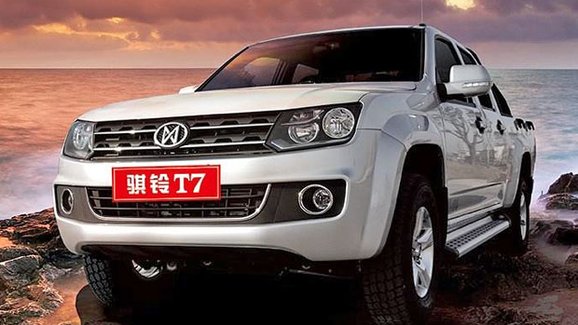 Jiangling T7 je čínská kopie Volkswagenu Amarok