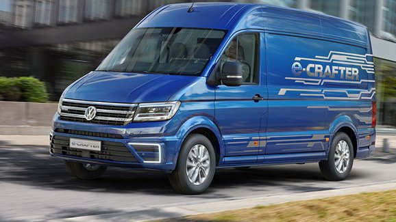 Volkswagen e-Crafter: Elektrická dodávka s dojezdem přes 200 km