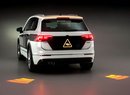 VW vyvíjí moderní LED světla. Budou komunikovat s okolím