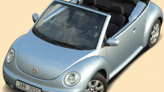 TEST VW New Beetle Cabrio 1,6 - Ano, drahý