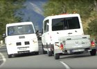 Video: Prototypy Volkswagenu Crafter si o sebe utrhly zrcátka