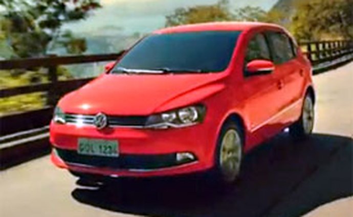 Video: Nový Volkswagen Gol v pohybu