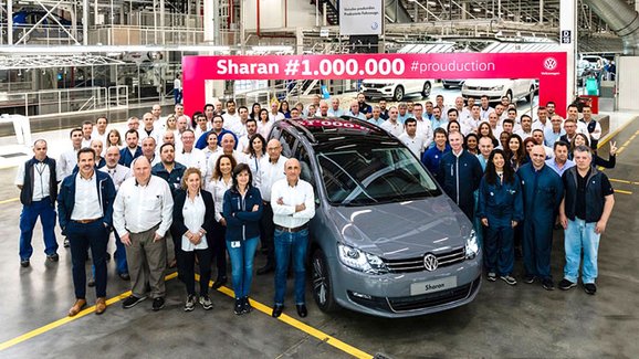 Jiná MPV končí, Volkswagen Sharan zůstává. A slaví milion vyrobených kusů!