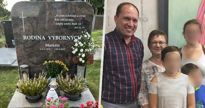 5 let od smrti manželky Marka Výborného