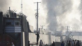 Výbuch v Kábulu (ilustrační fotografie)