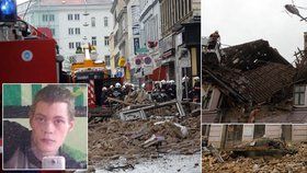 Dominik se odpálil ve vídeňském domě. Sebe zabil a zranil dalších 14 lidí.