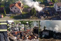 Ohlušující exploze na Kolínsku: Nešťastlivec se chtěl odpálit kvůli rozchodu!