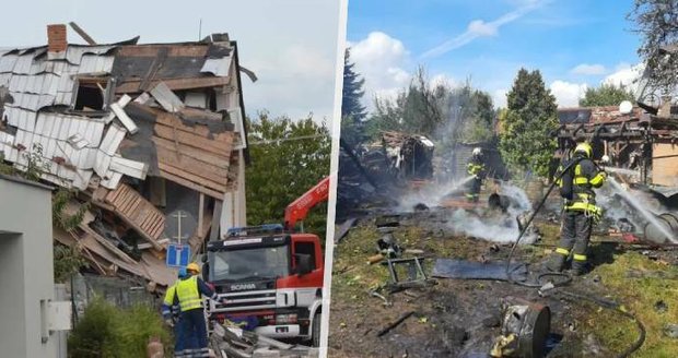 Dvě smrti pět let od sebe: V Otinovsi i Mostkovicích zemřeli při výbuchu hasiči