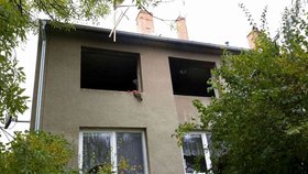 Exploze unikajícího plynu zcela zničila v Hustopečích byt v 1. patře. Jeho majitelka měla štěstí, nebyla právě doma.