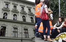 Centrem Prahy otřásla exploze: Výbuch nemuseli přežít 4 lidé!