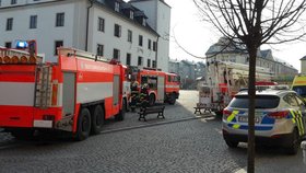 Výbuch na radnici v Rýmařově