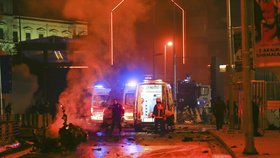 V Turecku vybuchla bomba, nejméně 20 zraněných.