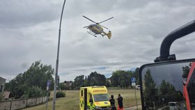 Výbuch při opravě vodovodního potrubí v Kroměříži
