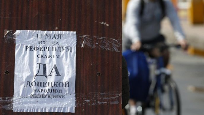 Východ Ukrajiny se chystá na referendum Východ Ukrajiny se chystá na referendum