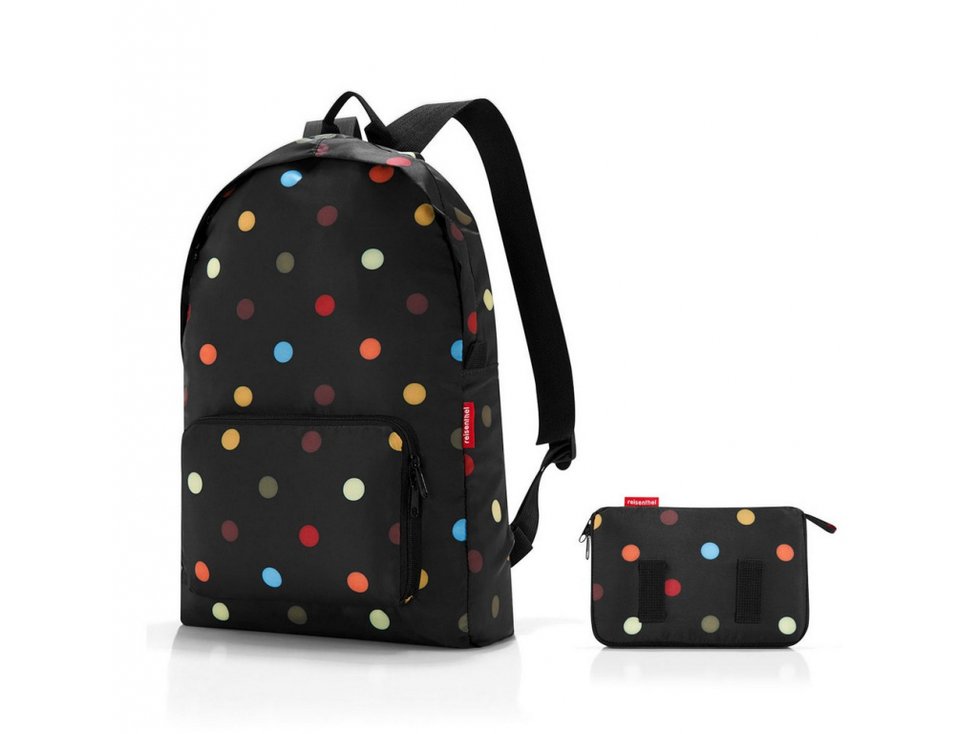 Skládací batoh Skládací batoh Reisenthel Mini Maxi Rucksack, Dots, www.bagin.cz, 495 Kč