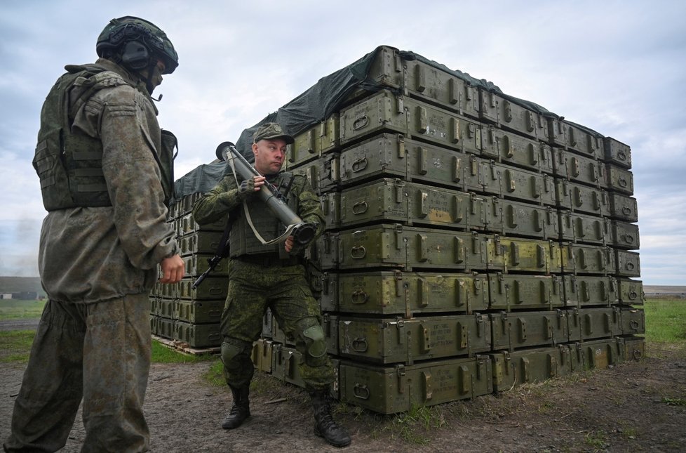 Mobilizace v Rusku: Výcvik v Rostovské oblasti (4. 10. 2022).