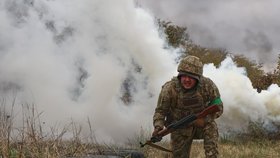 Výcvik ukrajinských vojáků v Záporoží (11. 10. 2025)