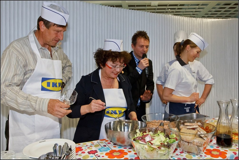 Václav Vydra s Janou Bouškovou jsou velmi schopní kuchaři.